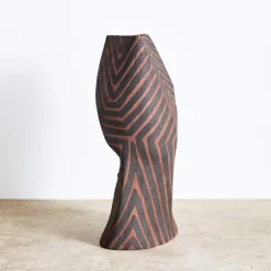 Vases<Kelly Wearstler baobab vessel ii TERRACOTTASLATE