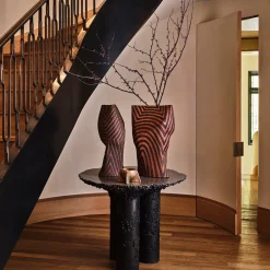 Vases<Kelly Wearstler baobab vessel ii TERRACOTTASLATE