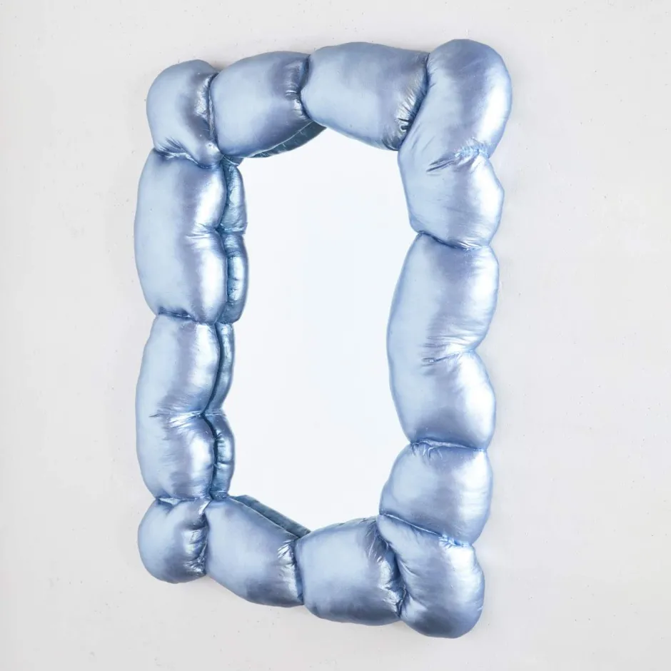 Mirrors<Kelly Wearstler blue period mirror SHINYPERIWINKLE