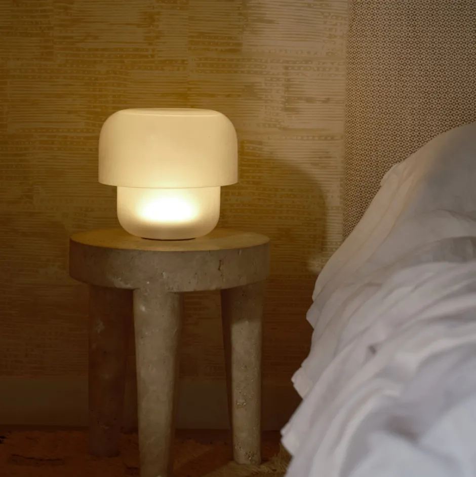 Table<Kelly Wearstler bolete accent table lamp SEEDEDCREAM