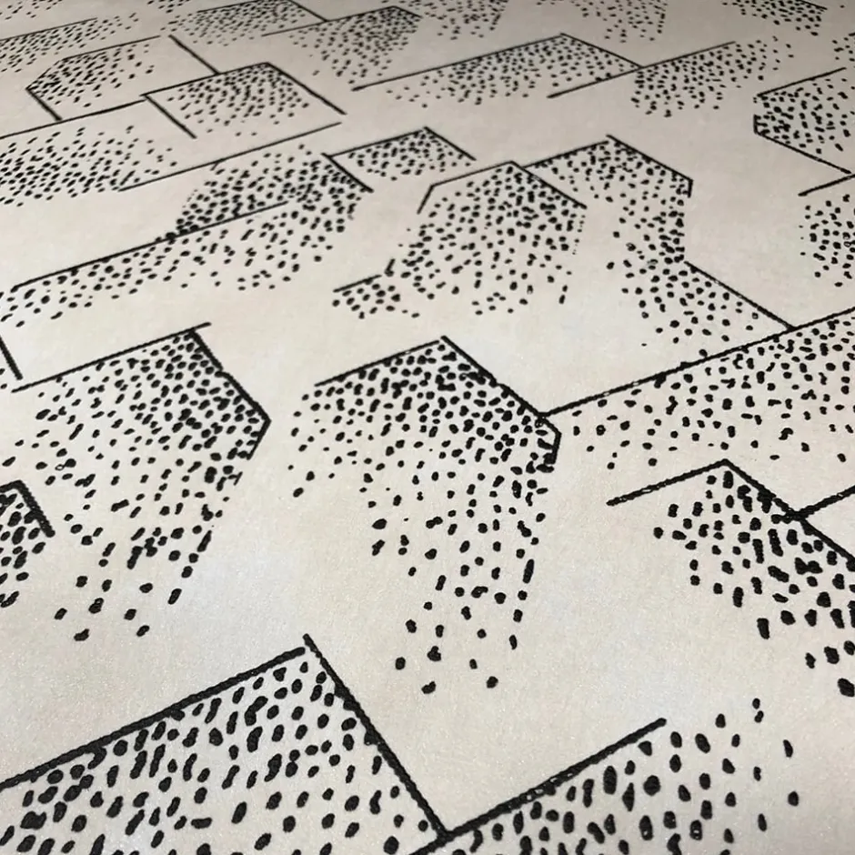 Wallcoverings<Kelly Wearstler brink wallpaper CREAMONYX