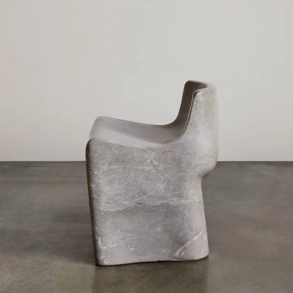 Lounge Chairs|Ottomans & Stools<Kelly Wearstler butt stool LIGHTSMOKE