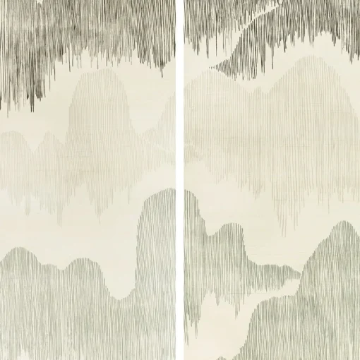Wallcoverings<Kelly Wearstler cascadia wallpaper PEARL