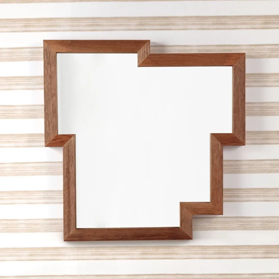 Mirrors<Kelly Wearstler chardon wall mirror NATURALOAK