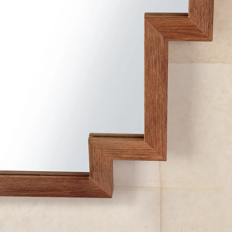Mirrors<Kelly Wearstler chardon wall mirror NATURALOAK