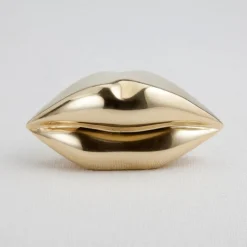Objects<Kelly Wearstler classic mini kiss - brass NATURALBRASS