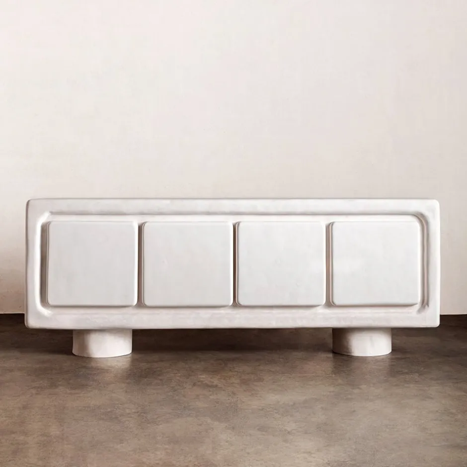 Consoles & Storage<Kelly Wearstler colina credenza WHITEPLASTER