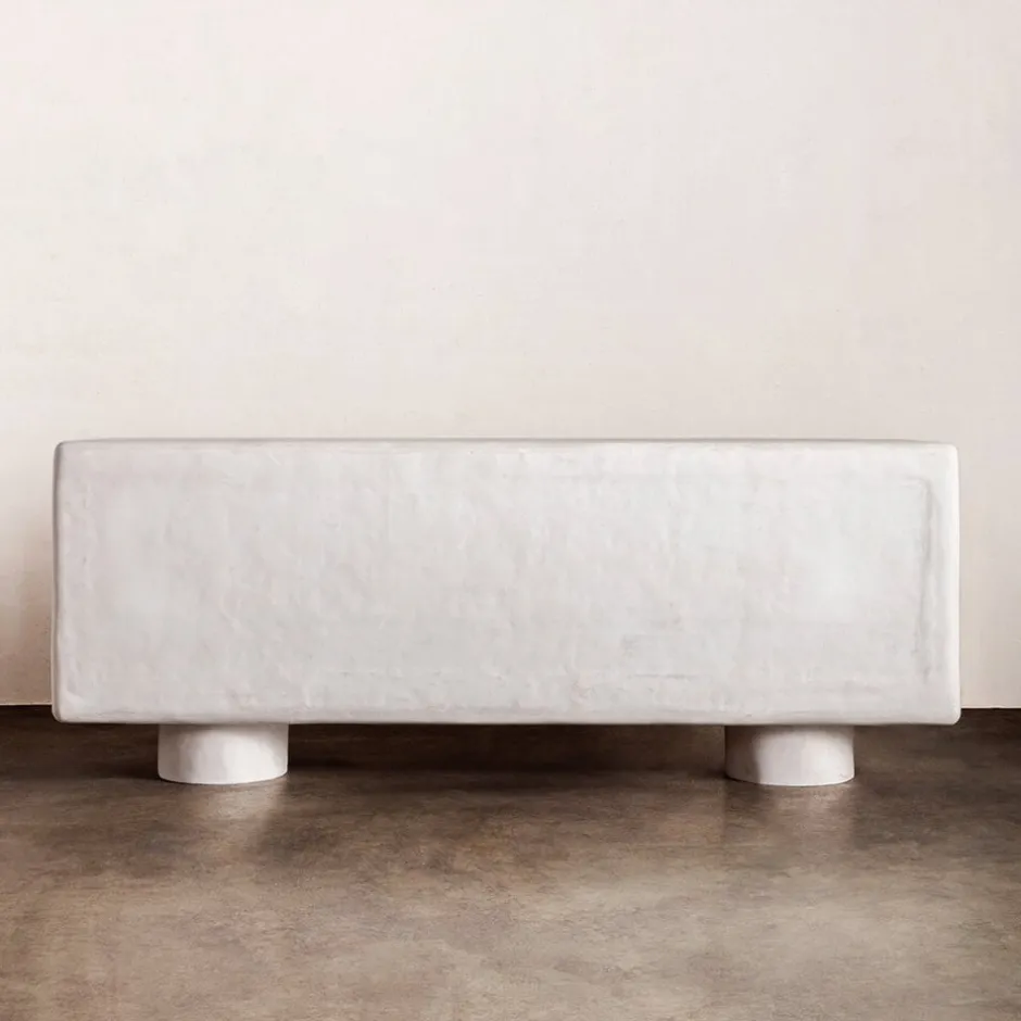Consoles & Storage<Kelly Wearstler colina credenza WHITEPLASTER