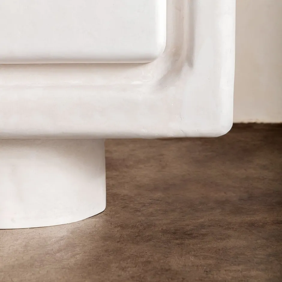 Consoles & Storage<Kelly Wearstler colina credenza WHITEPLASTER