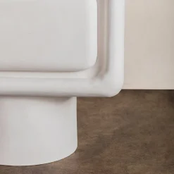 Side Tables<Kelly Wearstler colina nightstand WHITE