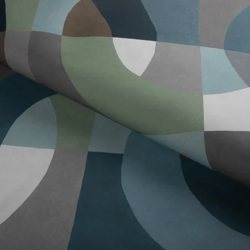 Wallcoverings<Kelly Wearstler colonnade wallpaper INDIGO