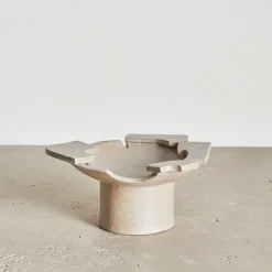 Bowls<Kelly Wearstler compote dish FROSTEDFLAX