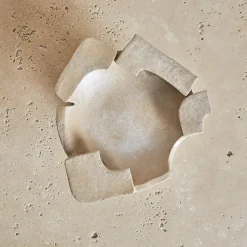 Bowls<Kelly Wearstler compote dish FROSTEDFLAX