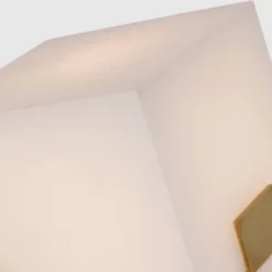 Table|Portables<Kelly Wearstler covet 6" rechargeable accent lamp ALABASTERANDANTIQUE-BURNISHEDBRASS