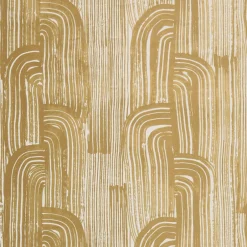 Wallcoverings<Kelly Wearstler crescent wallpaper - gold ivory GOLDIVORY