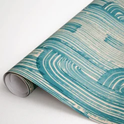 Wallcoverings<Kelly Wearstler crescent wallpaper - lake cream LAKECREAM