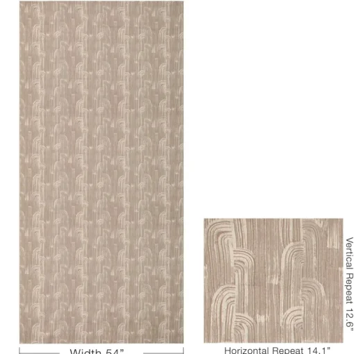 Fabrics|Outdoor Fabric<Kelly Wearstler crescent weave TAUPE