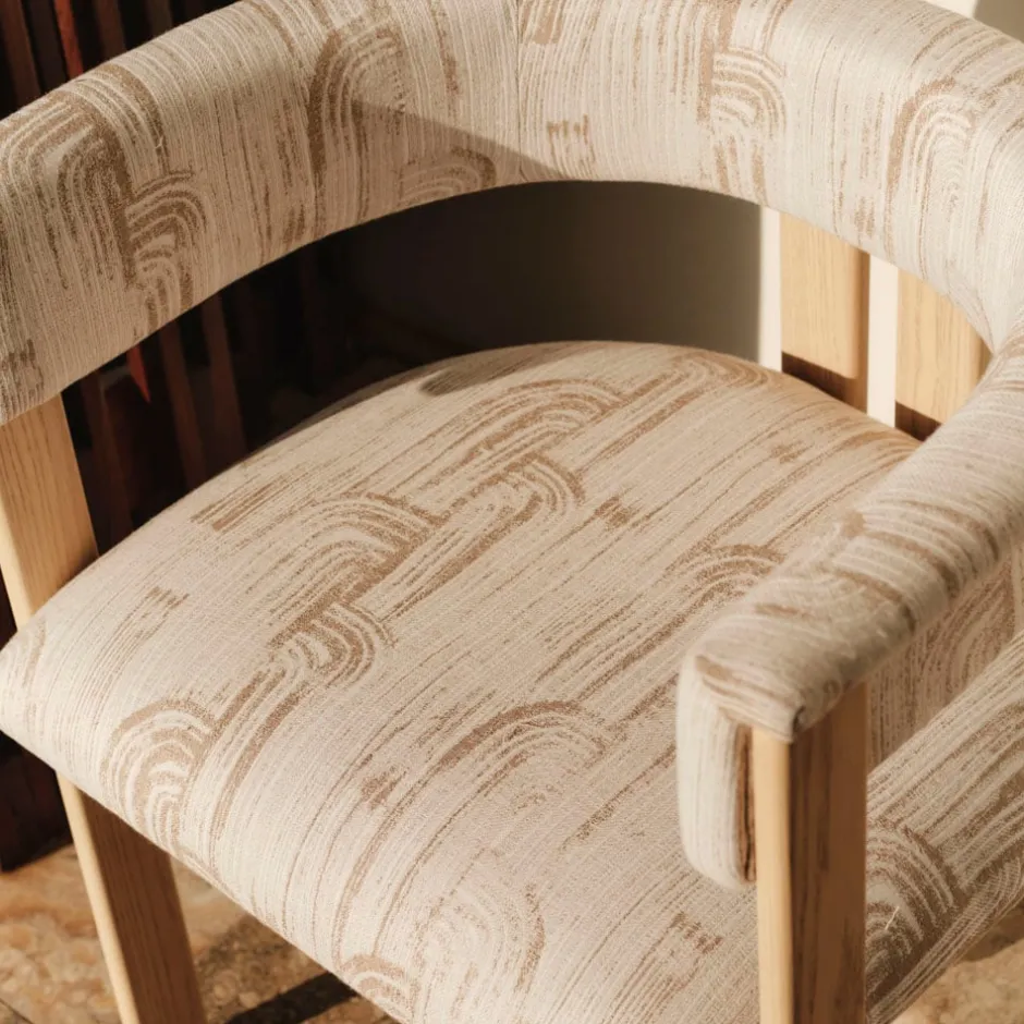 Fabrics|Outdoor Fabric<Kelly Wearstler crescent weave PEARL