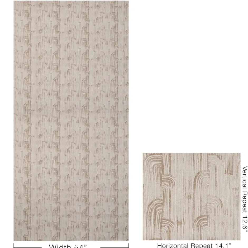 Fabrics|Outdoor Fabric<Kelly Wearstler crescent weave PEARL