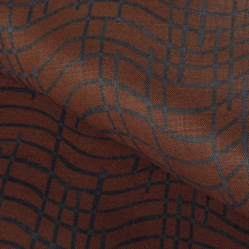 Fabrics<Kelly Wearstler dada RUSSET