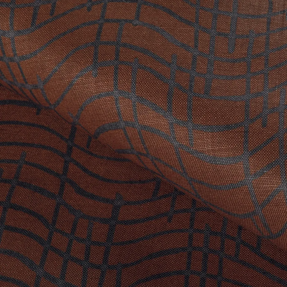 Fabrics<Kelly Wearstler dada RUSSET