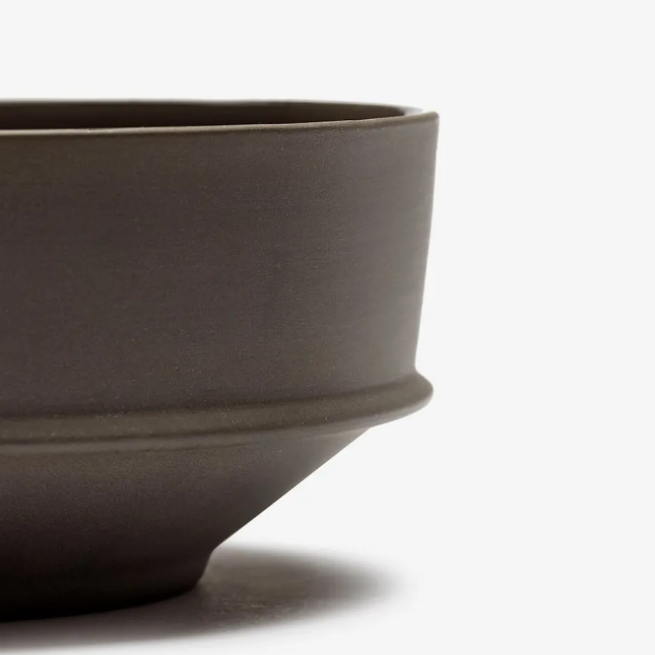 Dune Collection|Dinnerware<Kelly Wearstler dune 5.75" bowl, set of 4 SLATE