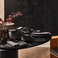 Dune Collection|Dinnerware<Kelly Wearstler dune 7.5 bowl, set of 4 SLATE