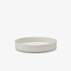 Entertaining|Dune Collection<Kelly Wearstler dune 8.25" high plate, set of 4 ALABASTER