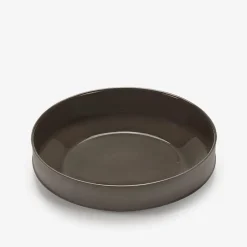 Dune Collection|Dinnerware<Kelly Wearstler dune 8.25" high plate, set of 4 SLATE