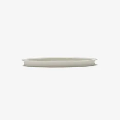 Entertaining|Dune Collection<Kelly Wearstler dune 9" plate, set of 4 ALABASTER