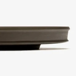 Dune Collection|Dinnerware<Kelly Wearstler dune 11" plate, set of 4 SLATE