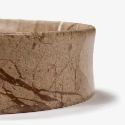 Entertaining|Dune Collection<Kelly Wearstler dune bowl SEPIABROWN