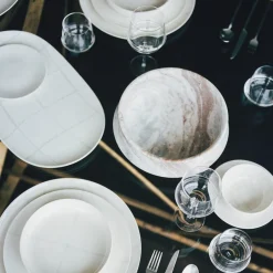 Entertaining|Dune Collection<Kelly Wearstler dune bowl medium LIGHTCANYON