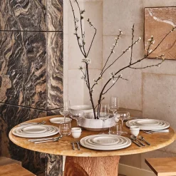 Entertaining|Dune Collection<Kelly Wearstler dune bowl medium LIGHTCANYON