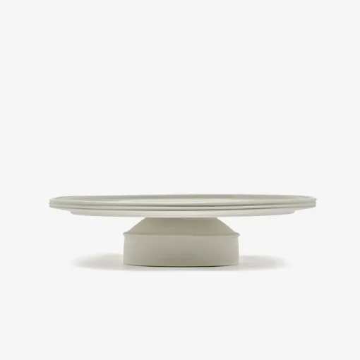 Dune Collection|Serveware<Kelly Wearstler dune cake stand ALABASTER