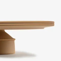 Entertaining|Dune Collection<Kelly Wearstler dune cake stand CLAY