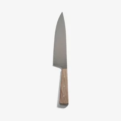 Dune Collection|Flatware<Kelly Wearstler dune chef's knife WALNUT