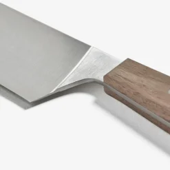 Dune Collection|Flatware<Kelly Wearstler dune chef's knife WALNUT