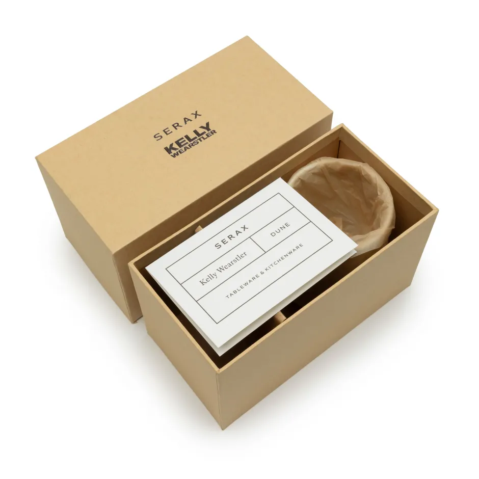 Dune Collection|Drinkware<Kelly Wearstler dune coffee cup & saucer, set of 4 ALABASTER