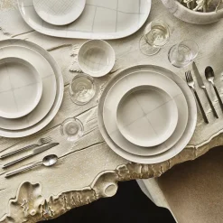 Entertaining<Kelly Wearstler dune flatware, 24 pc set STAINLESSSTEEL