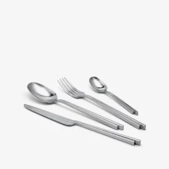 Entertaining<Kelly Wearstler dune flatware, 24 pc set STAINLESSSTEEL