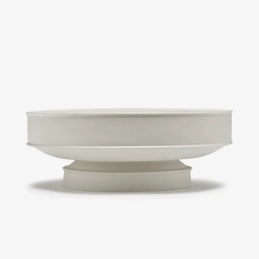 Dune Collection|Dinnerware<Kelly Wearstler dune high bowl ALABASTER
