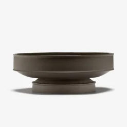 Dune Collection|Dinnerware<Kelly Wearstler dune high bowl SLATE