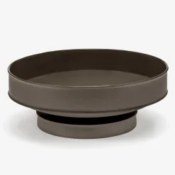 Dune Collection|Dinnerware<Kelly Wearstler dune high bowl SLATE