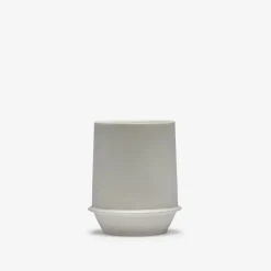 Dune Collection|Drinkware<Kelly Wearstler dune mug, set of 4 ALABASTER