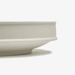 Dune Collection|Dinnerware<Kelly Wearstler dune raised bowl ALABASTER