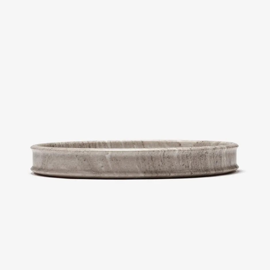 Entertaining|Dune Collection<Kelly Wearstler dune serving platter medium SANDBEIGE