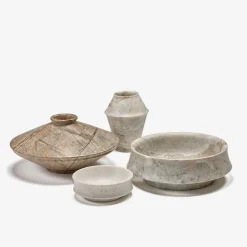 Entertaining|Dune Collection<Kelly Wearstler dune small vase LIGHTCANYON