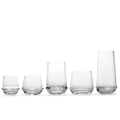 Dune Collection|Drinkware<Kelly Wearstler dune whiskey , set of 4 GLASS