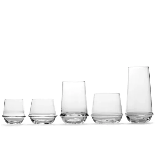 Dune Collection|Drinkware<Kelly Wearstler dune whiskey , set of 4 GLASS